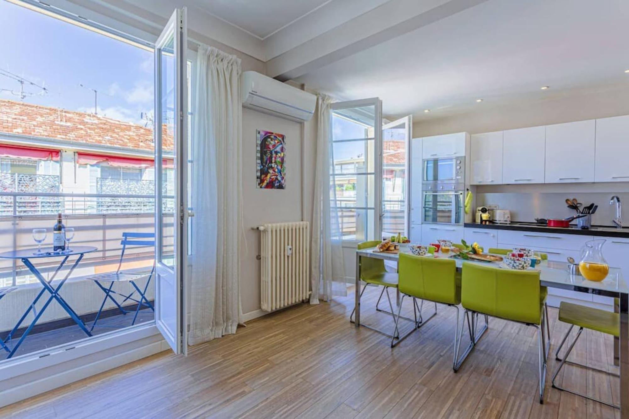 Berlioz 1 - City Center 2 Rooms - Last Floor ニース エクステリア 写真