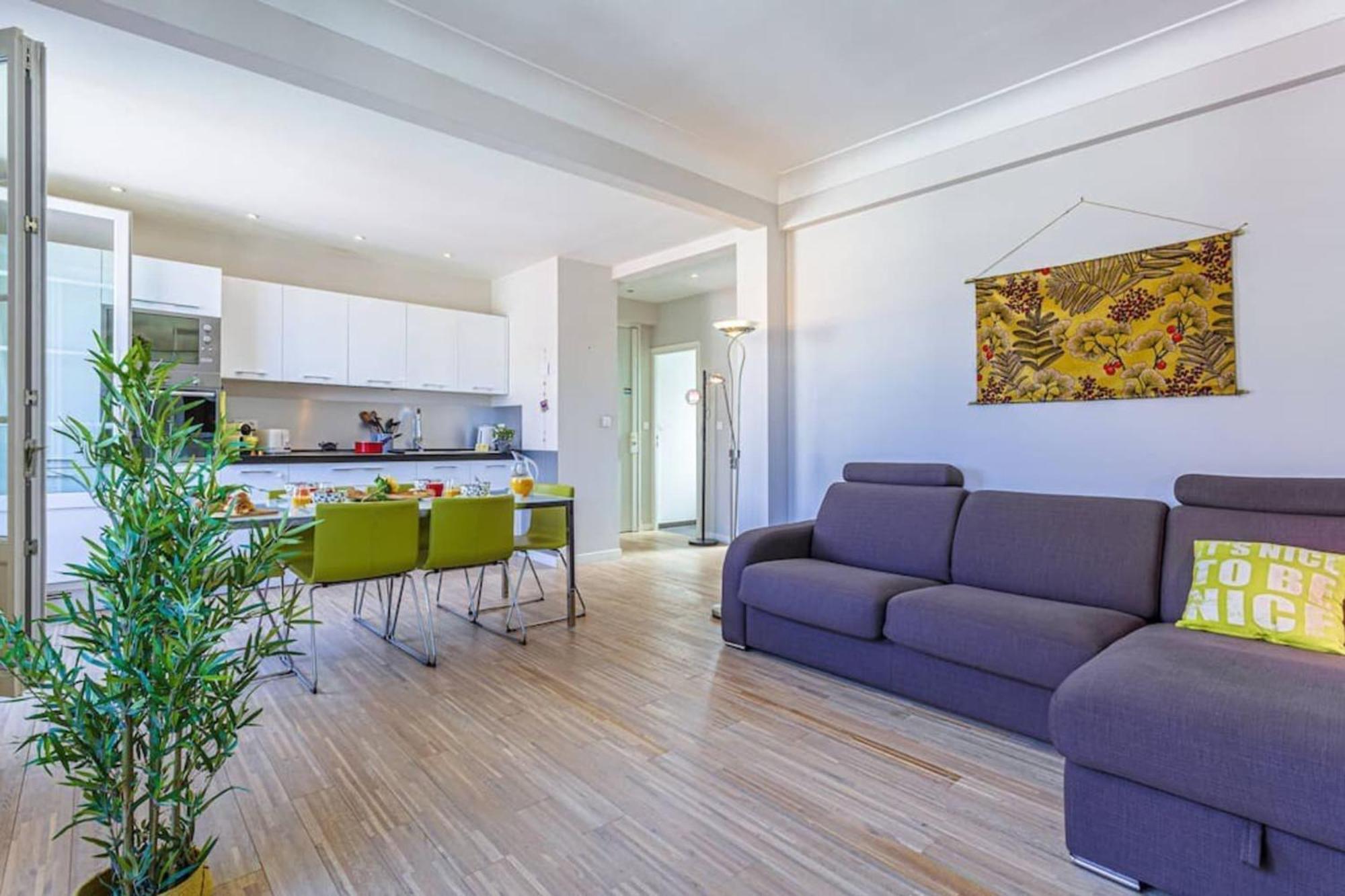 Berlioz 1 - City Center 2 Rooms - Last Floor ニース エクステリア 写真